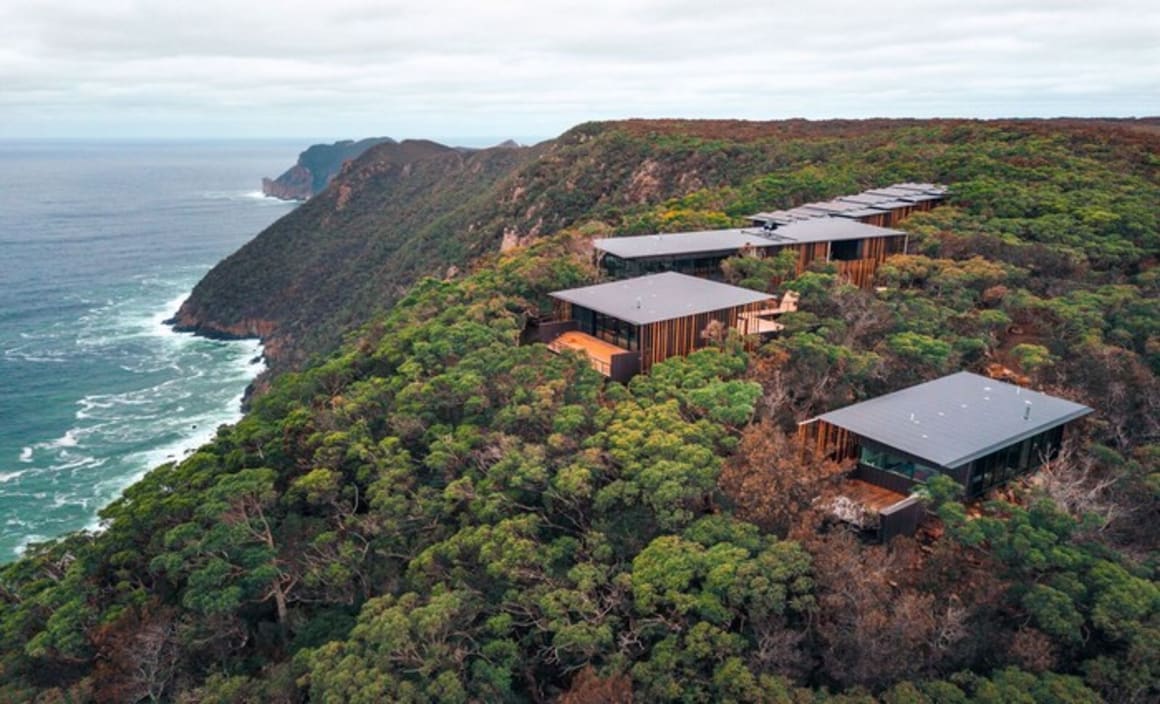 Australia's most sustainable lodges open - Three Capes Lodge Walk 