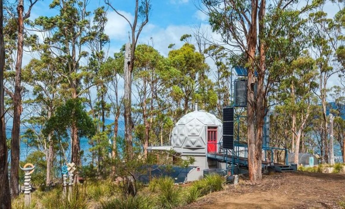 Apollo Bay, Tasmania geodesic trophy dome listed