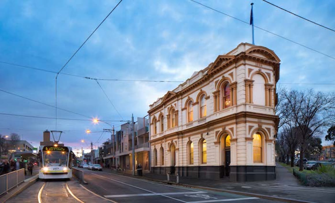Former bank building in Melbourne's Carlton listed with $2.5 million hopes