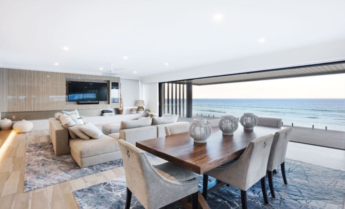 Tri-level Gold Coast penthouse amalgamation listed