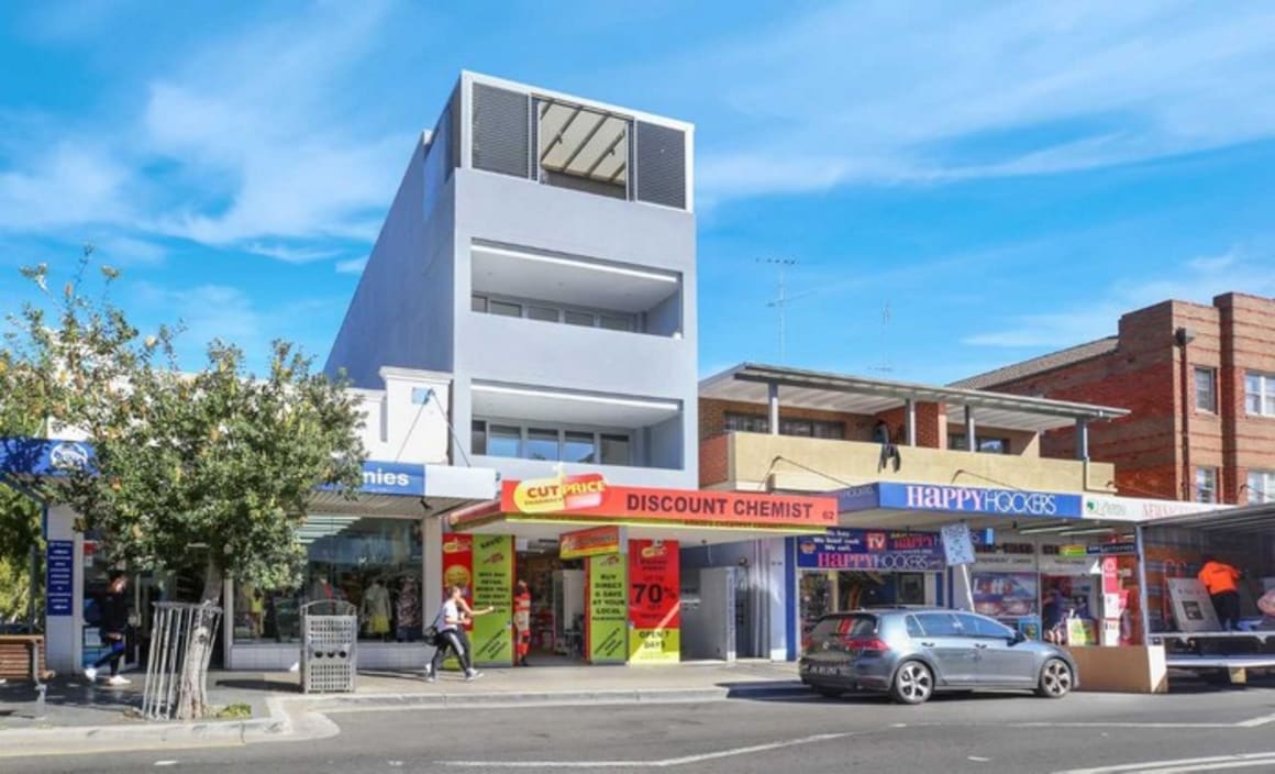 Bondi Beach retail asset passed in at auction