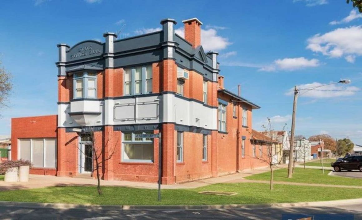 Refurbished original State Savings Bank in Kerang for sale