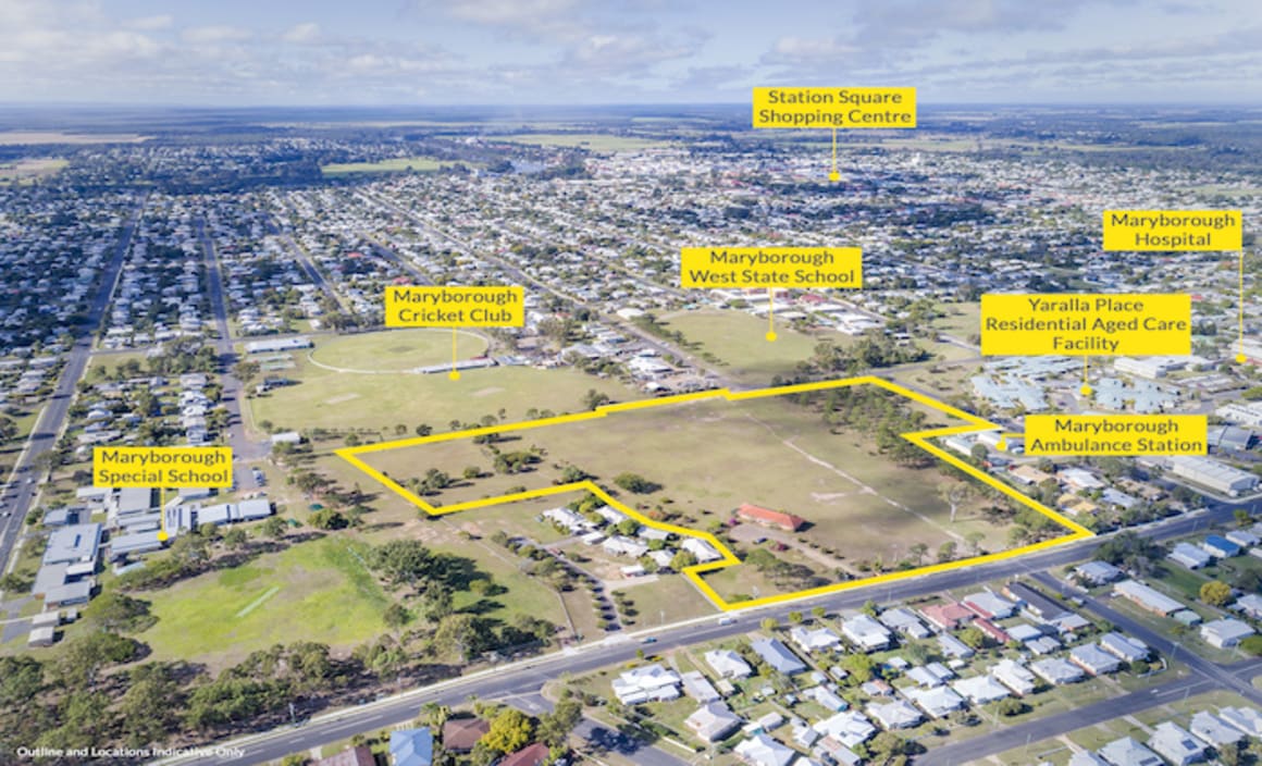 Maryborough development site hits the market 