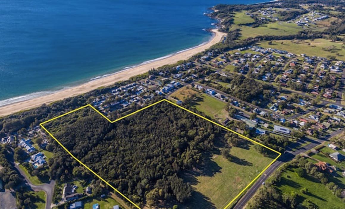 Coastal land holding at Diamond Beach for sale