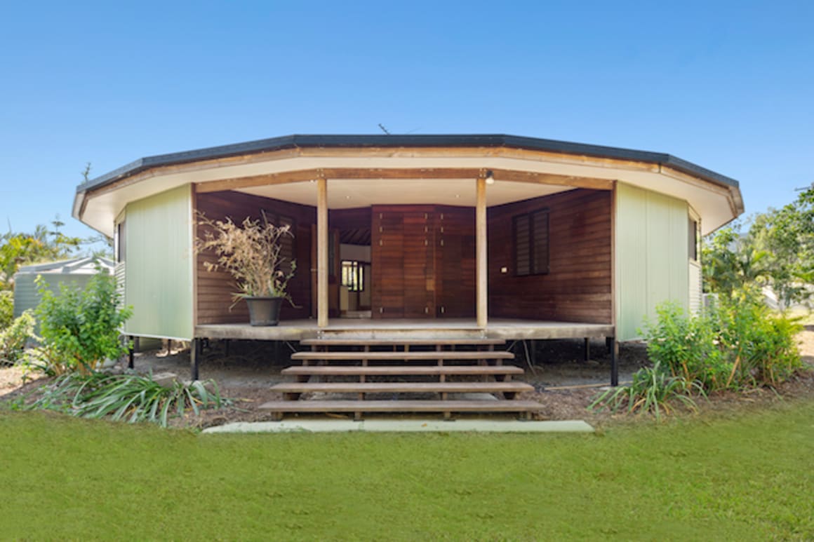 Whitsundays yurt-inspired circular trophy home listed