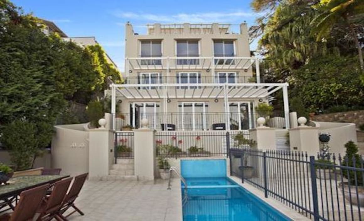 Point Piper sinkhole trophy home for sale