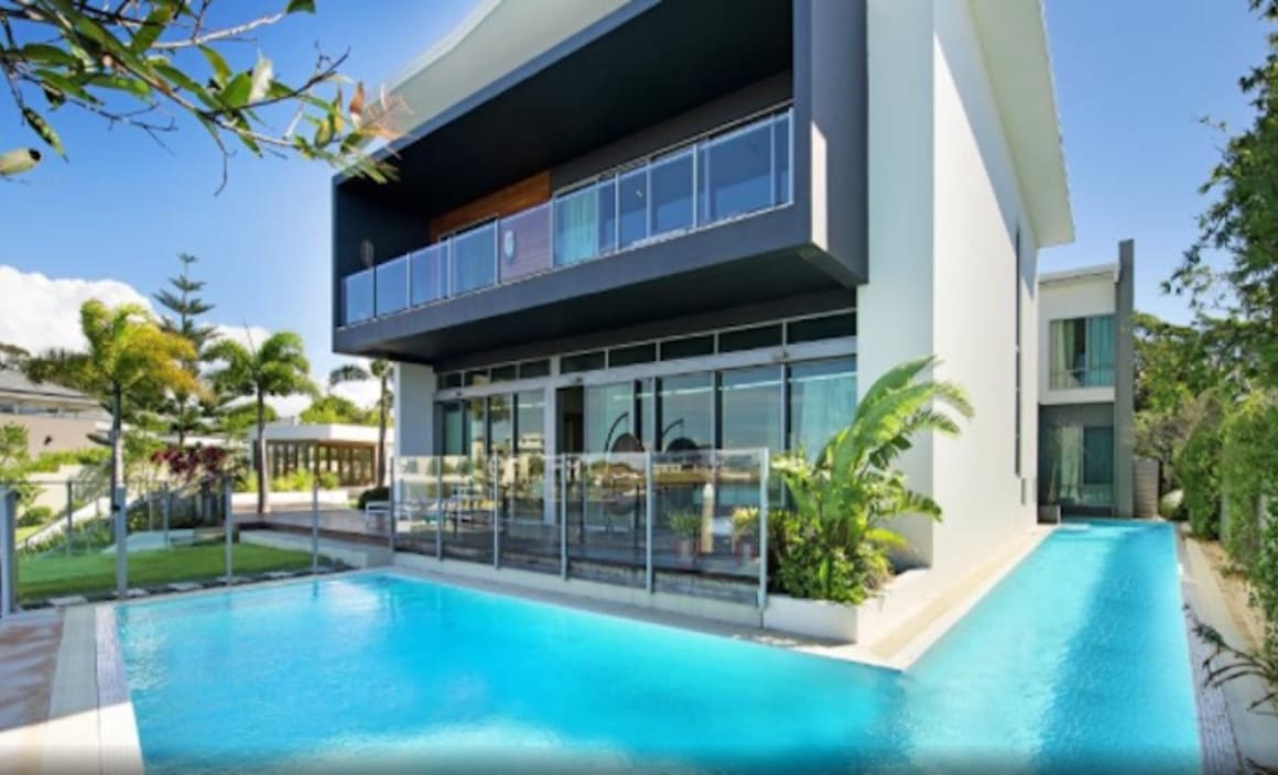 Indian ponzi group Pearls' Gold Coast waterfront house waits for buyer