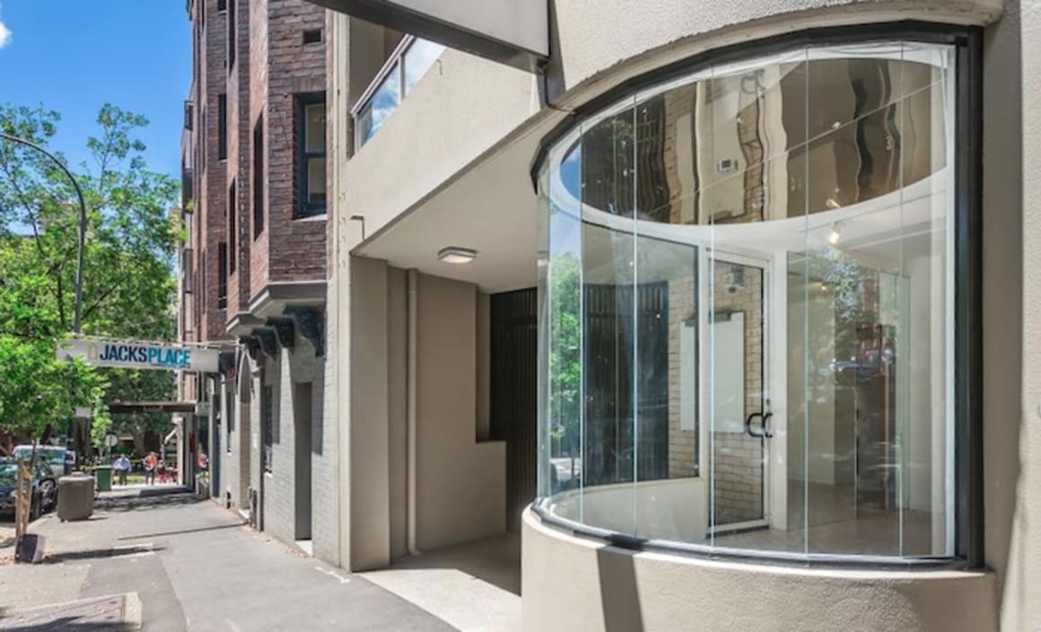 Retail space in Sydney's Potts Point set to go under the hammer