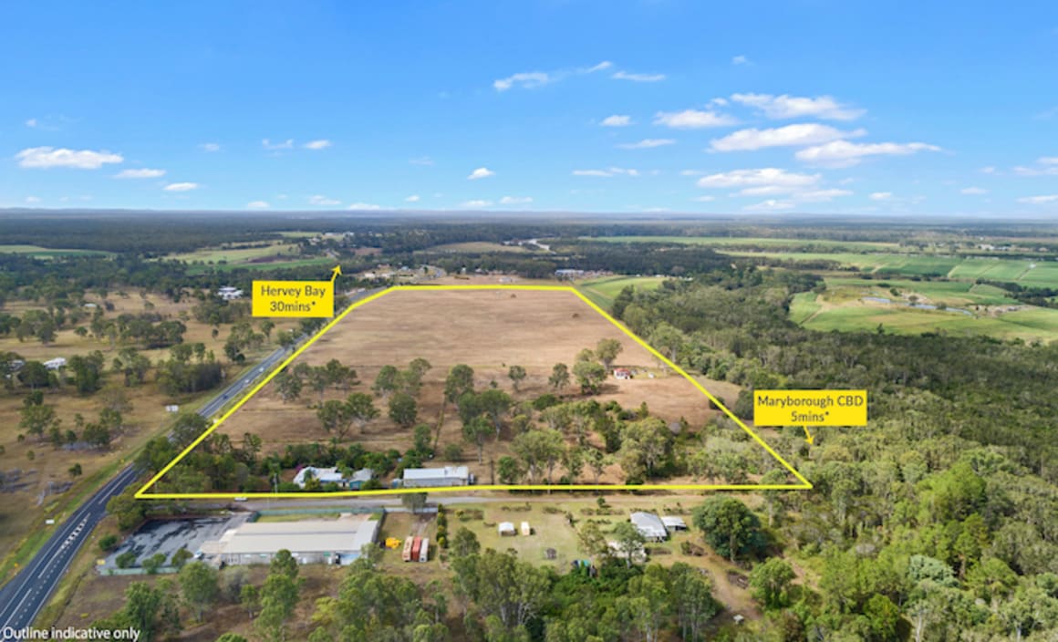 Maryborough development site hits the market for $3,375,000