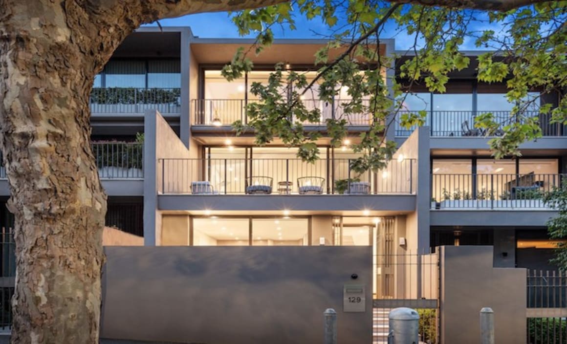 Rob Mills-designed townhouse in East Melbourne hits the market