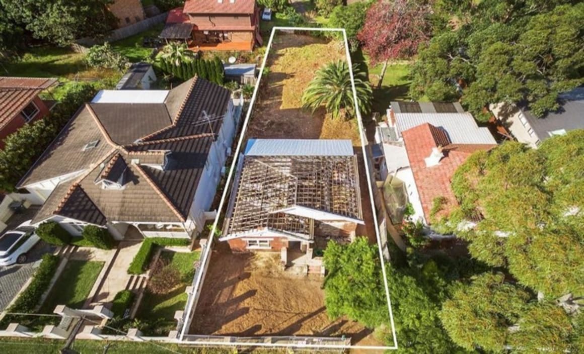 Roofless mortgagee Denistone offering sold for $1.092 million