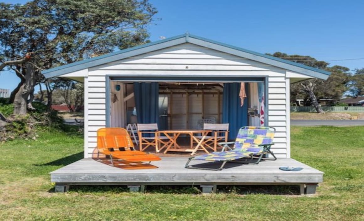 Rye boatshed offered as investment for fun in the sun