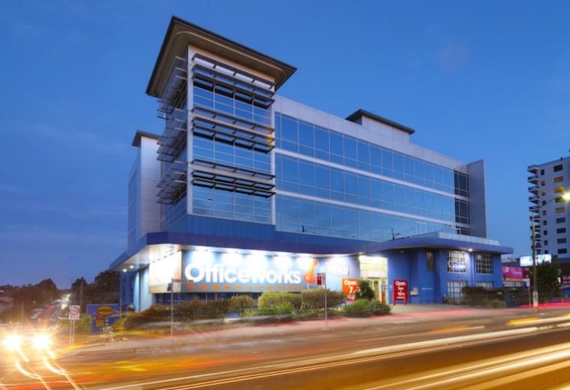 Fully leased commercial building in Sydney's Hornsby up for sale via Savills