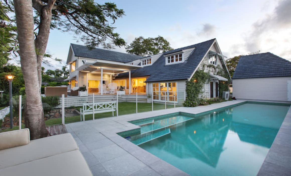 Cape Cod-style Broadbeach Waters trophy home listed