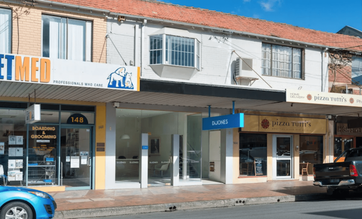 Vacated Di Jones Northbridge office listed for sale