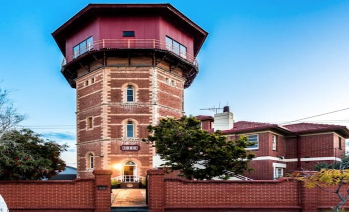 Adelaide water tower residential conversion for sale