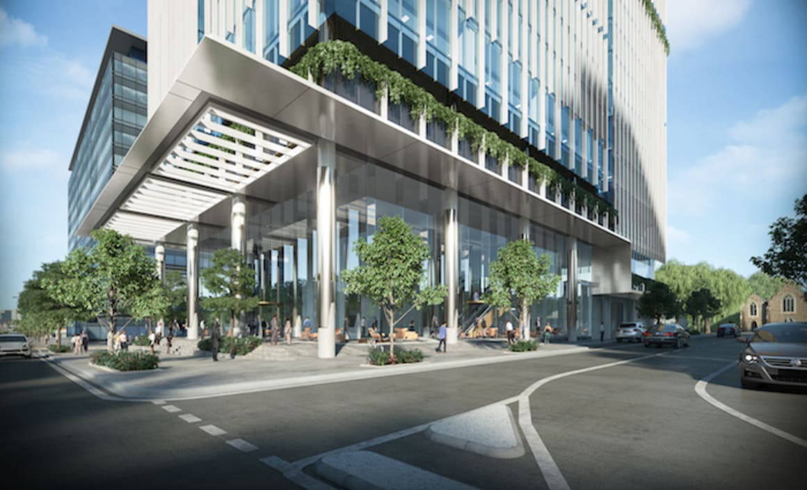 Walker Corporation plans modern commercial office tower i...