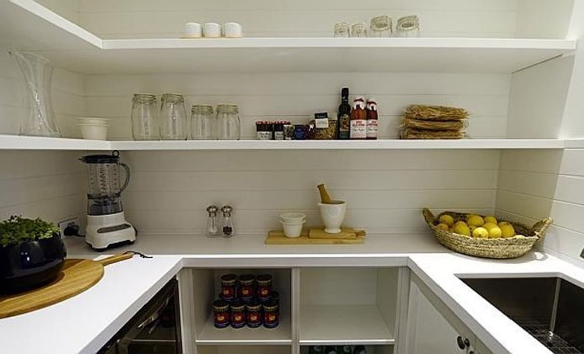 The Block Glasshouse: Kitchen pantries on the comeback