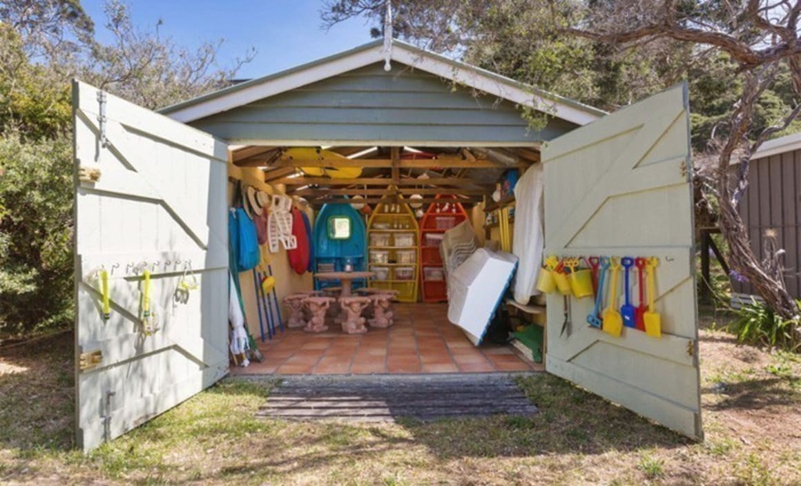 Portsea boatshed listed with $500,000 plus hopes