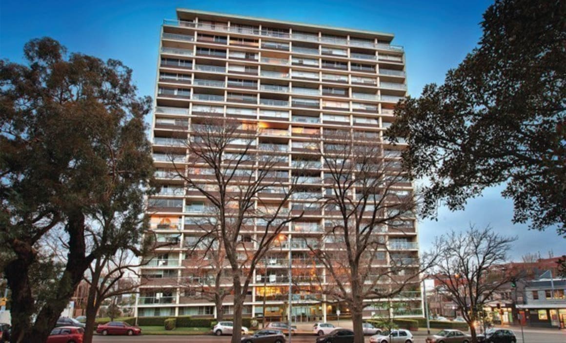 Robin Boyd designed Domain Park apartment sale