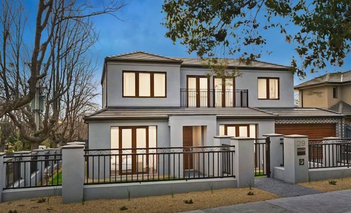 Brand new four bedroom Camberwell townhouse sold by mortgagees