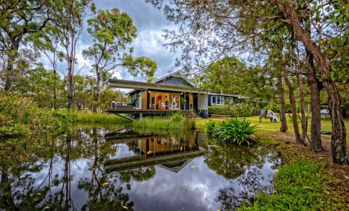 Brisbane architect's 1950s bush cottage transformation