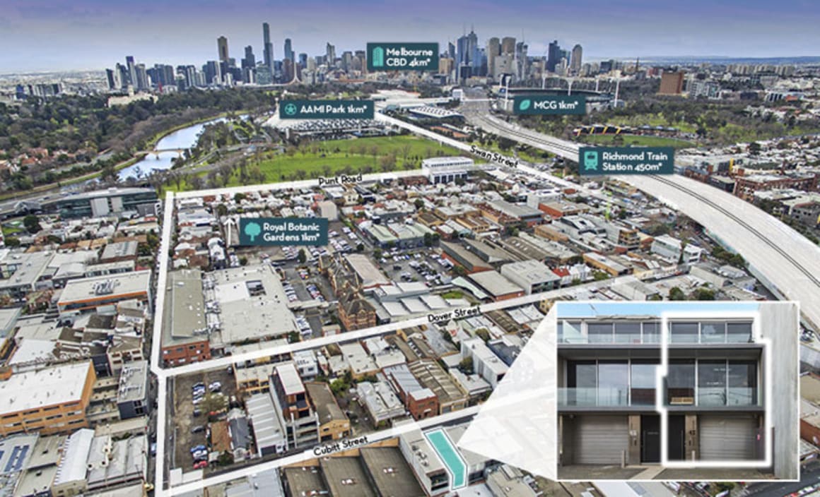 Boutique Cremorne, Melbourne investment snapped up prior to auction