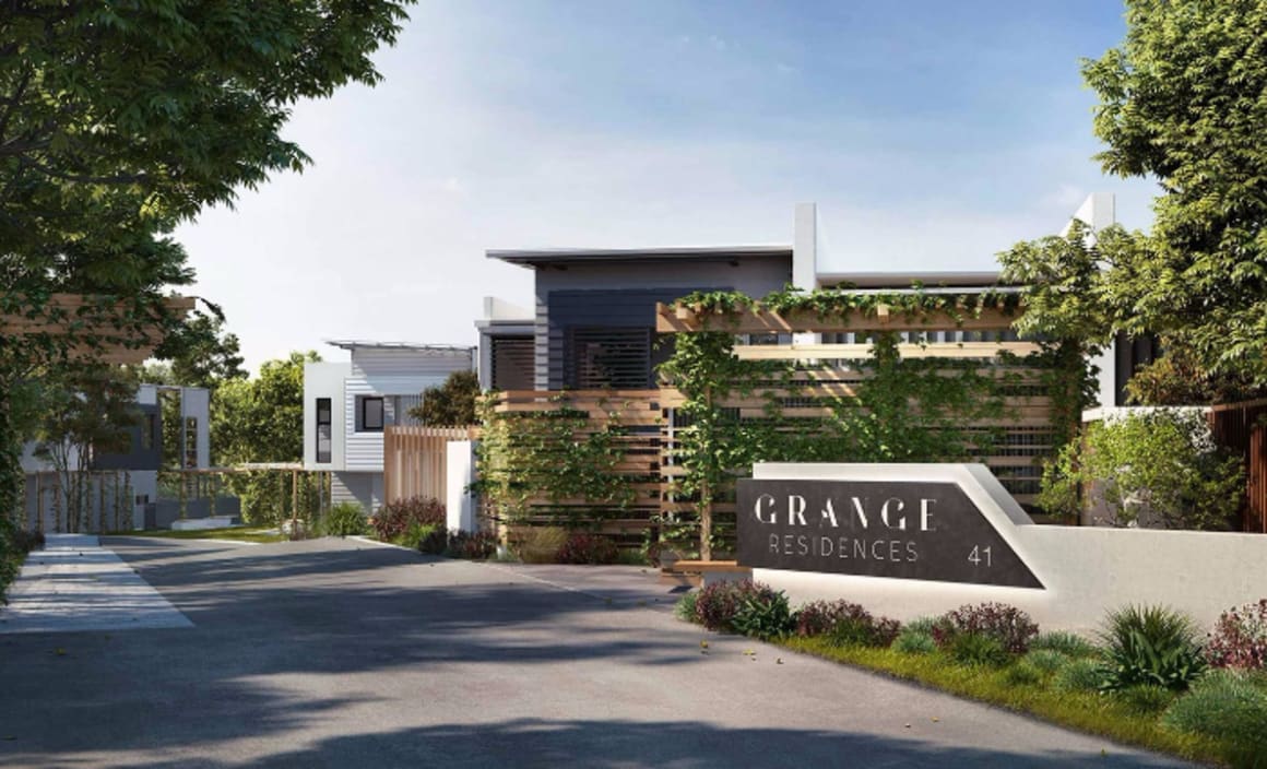 JGL's Brisbane townhouse project Grange Residences selling well