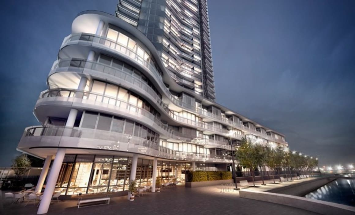 $1 billion in construction underway in Docklands