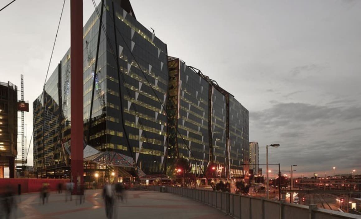 AMP Capital buy the Woods Bagot-designed NAB Docklands office