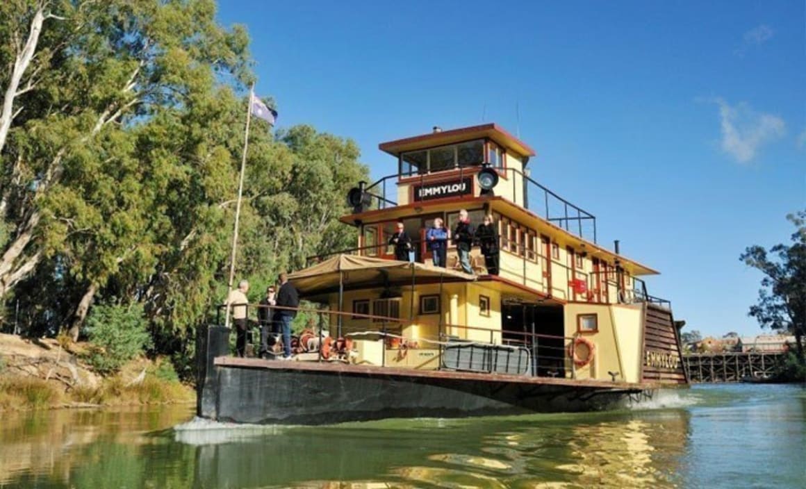 Historic Murray River paddlesteamer fleet on the market 