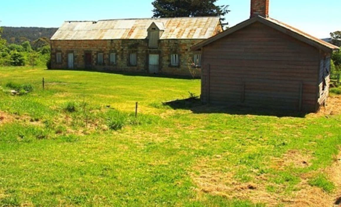 The Prince of Wales stables, 1840s Tasmanian heritage sandstone stables