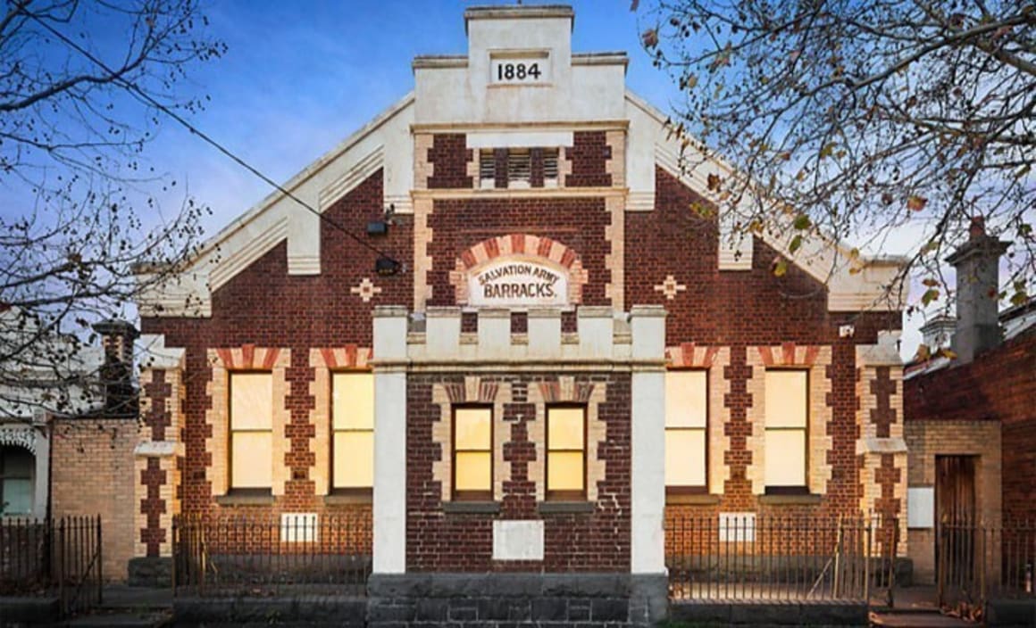 Fitzroy North 1884 Salvation Army barracks residence listed