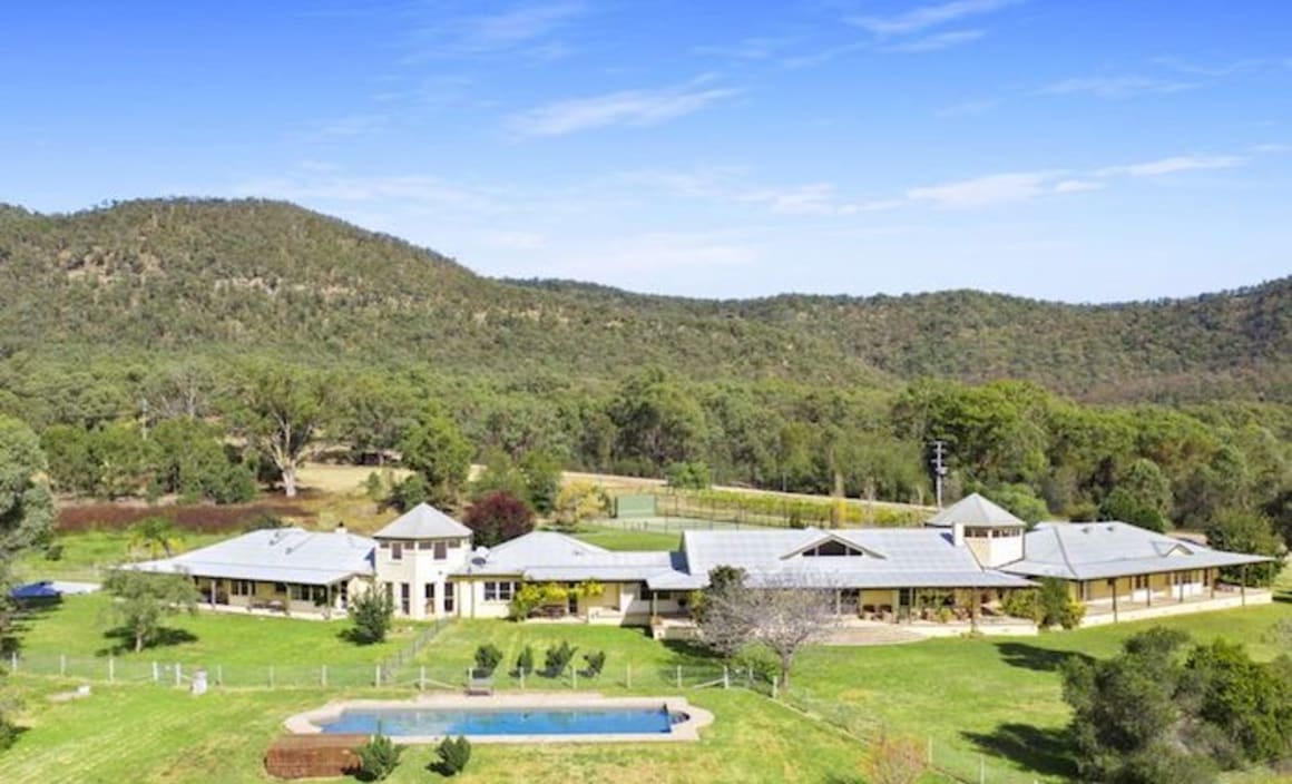 British baron Robin Tedder lists Hunter Valley vineyard estate, Glenguin