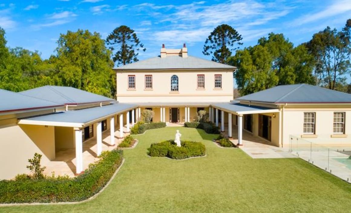 Heritage-listed 1839 Georgian mansion Horningsea Park listed