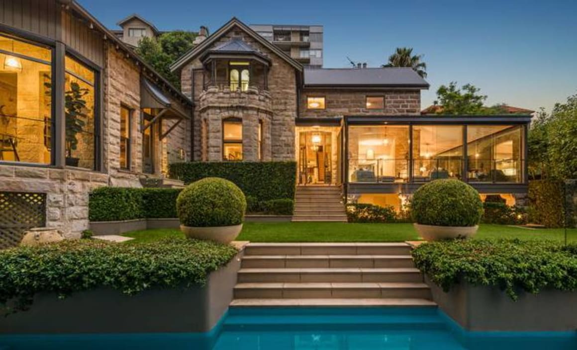 Western Sydney Wanderers co-owner lists gothic Mosman trophy home