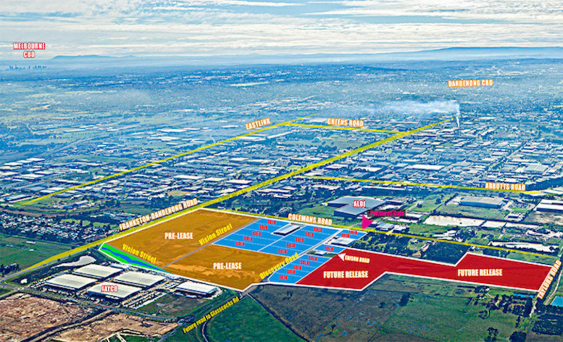 Pellicano sells final lots at Dandenong South masterplanned Innovation Park