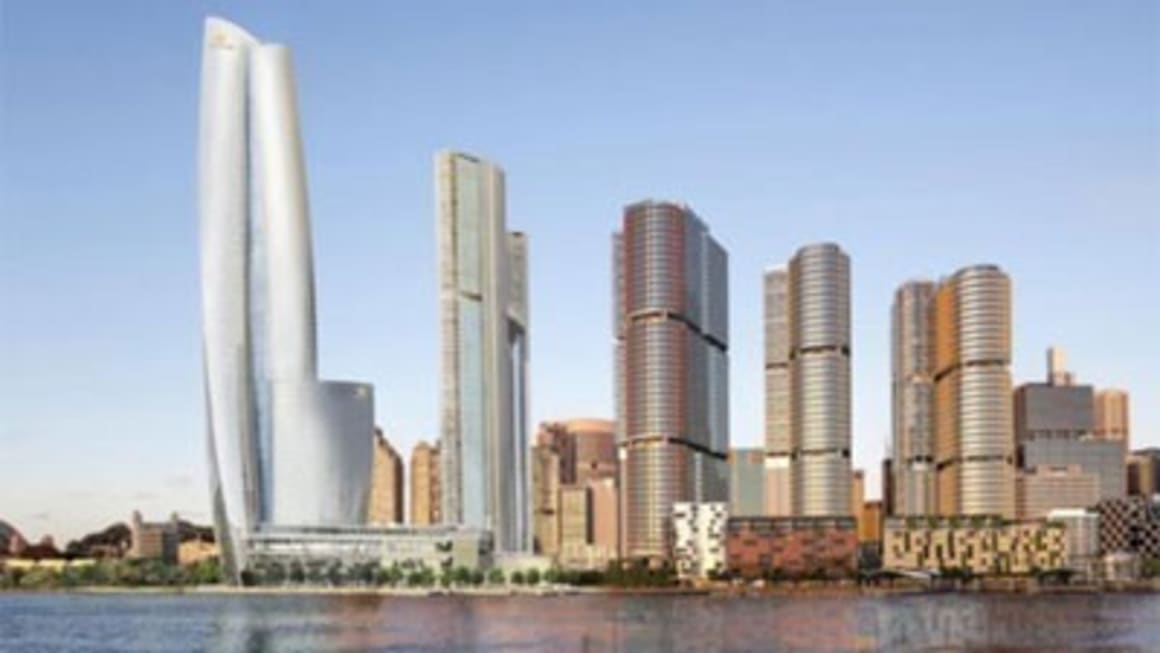 Wilkinson Eyre design wins Packer's Crown Sydney Barangaroo tower competition