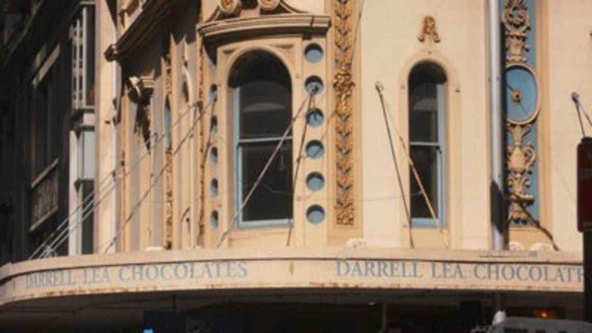 Convenience store temporarily takes up historic Darrell Lea space on Sydney’s George Street