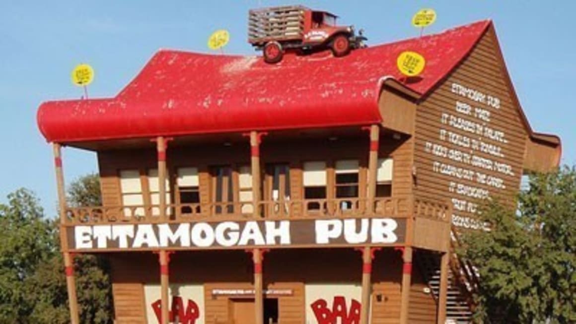 Ettamogah Pub at Table Top, Albury, in liquidation sale