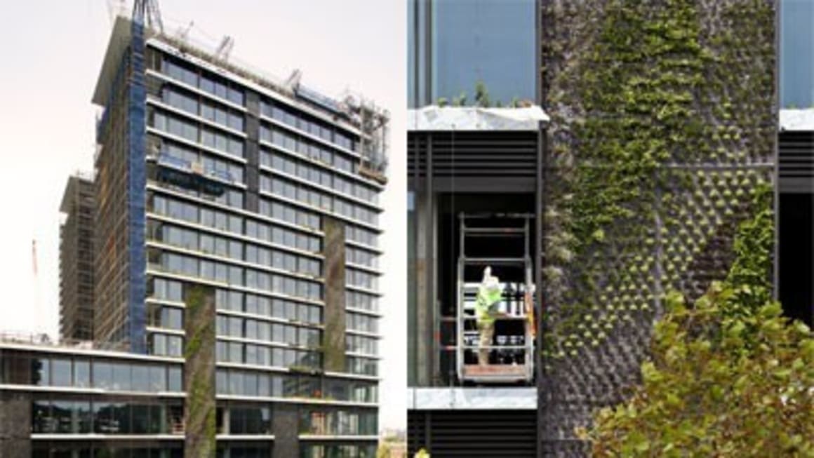 Architect and botanist Patrick Blanc talks about the hanging gardens at One Central Park