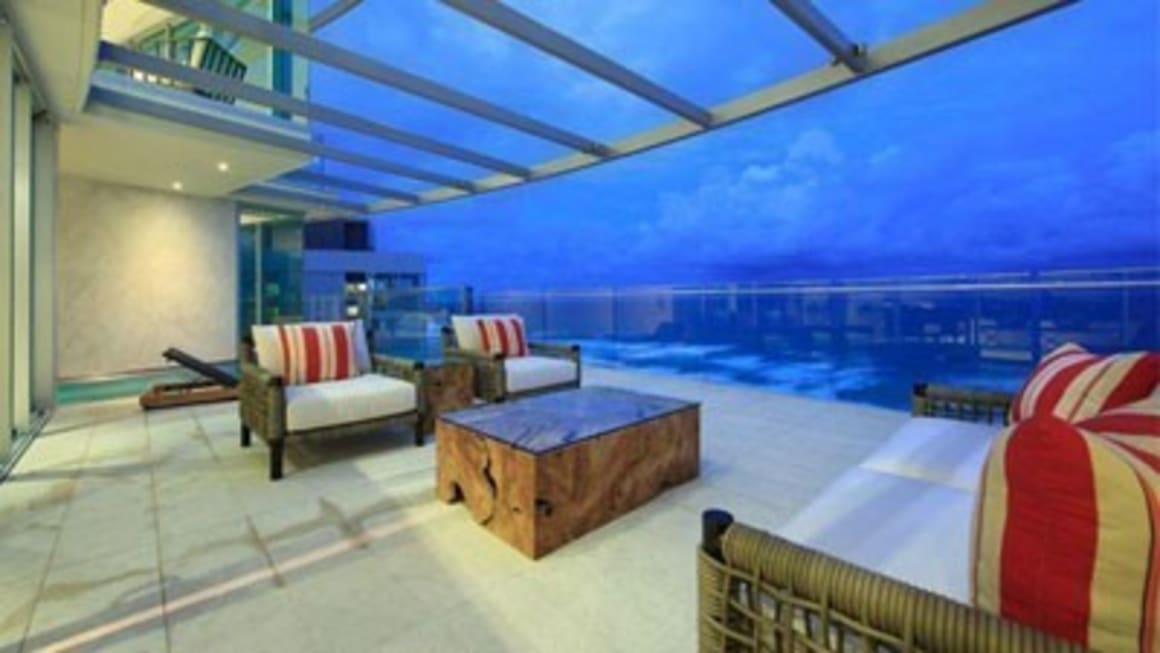 Jade penthouse on the Gold Coast sold by mortgagee for a third of dashed boomtime hopes