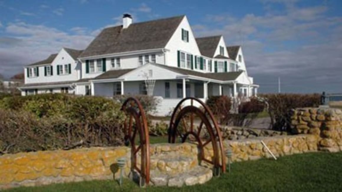 Kennedy home in Hyannis Point, Massachusetts, gifted by t...