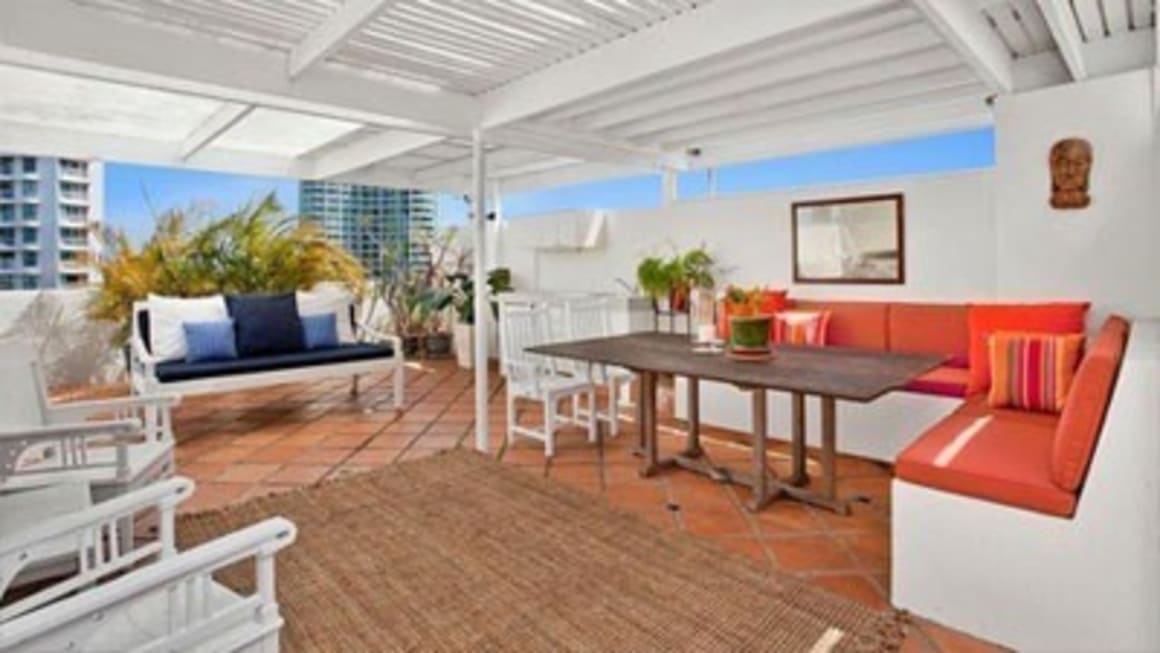 Sailor and writer Rob Mundle lists resort-style Main Beach apartment