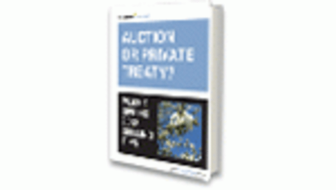 Free eBook: Auction or Private Treaty? Plus 9 Spring 2012 Selling Tips