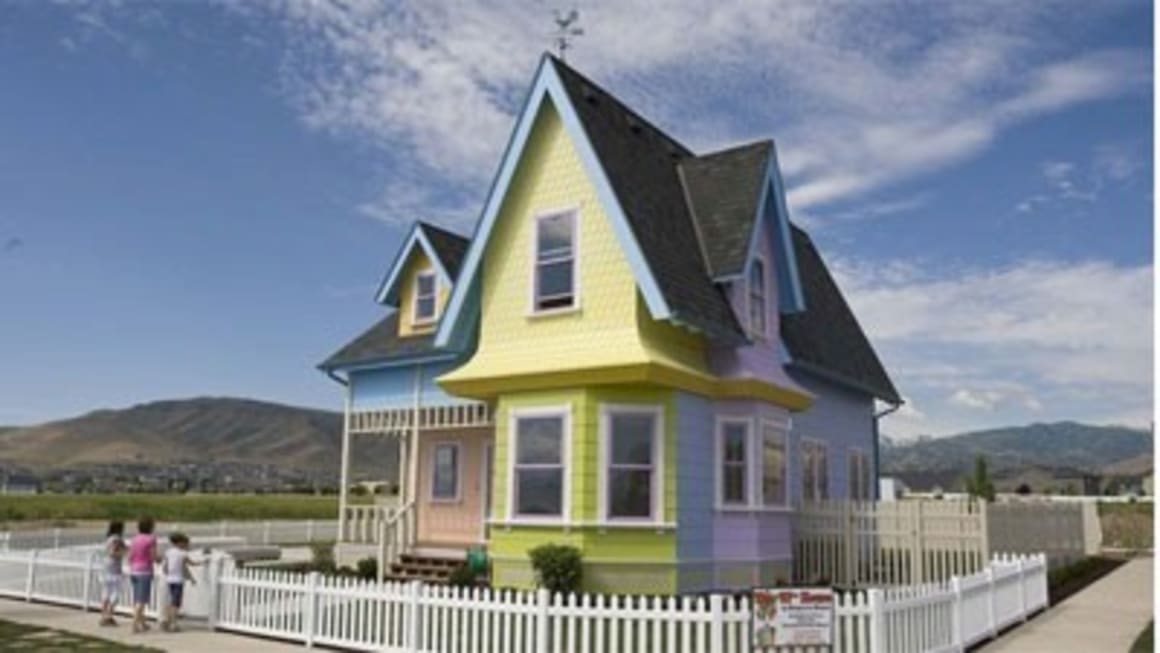 Disney fan snaps up replica house from Pixar's Up