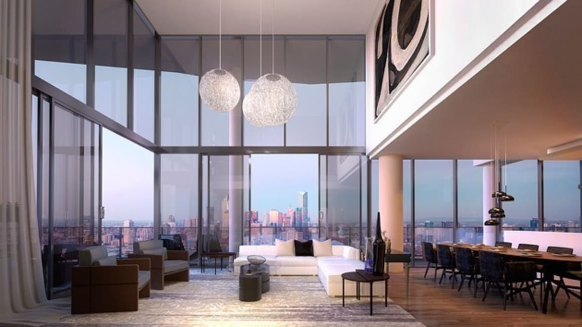 Array's $8 million crowning jewel penthouses grace Yarra's Edge