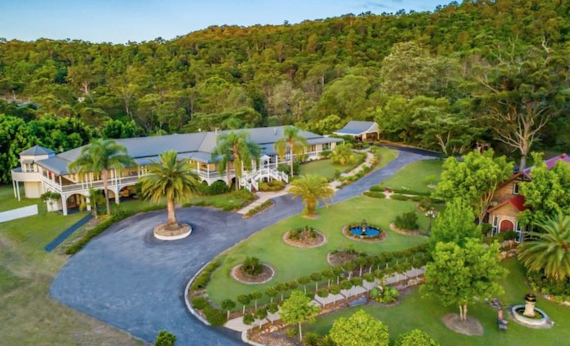 Magnolia Manor in the Gold Coast hinterland listed