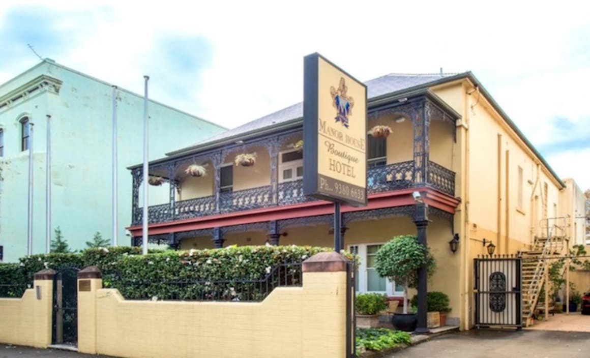 Darlinghurst's Manor House Hotel premises for sale