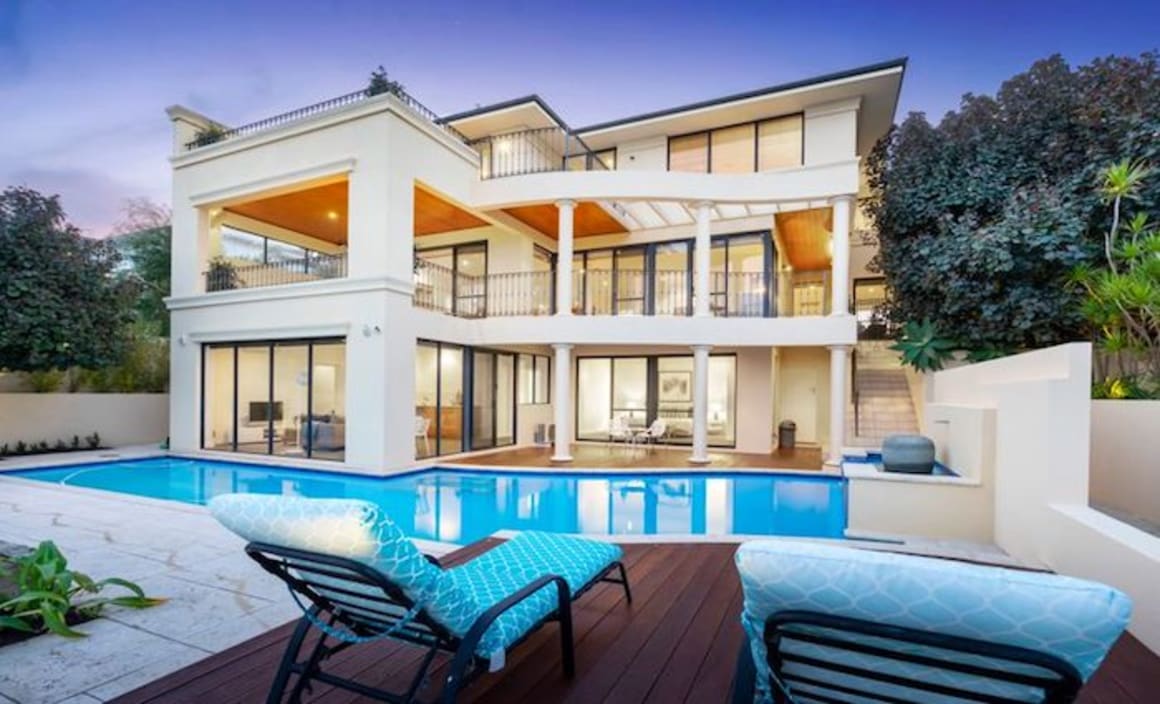 Nedlands three storey trophy home listed